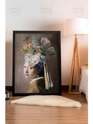 Artavessa Tek Parça Siyah Çerçeveli Tablo - ARTPLSTKSYH36