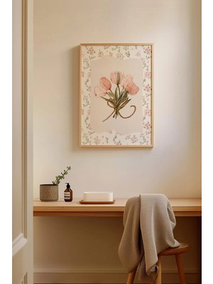 Artavessa Tek Parça Gerçek Ham Ahşap Çerçeveli Tablo - Model 19