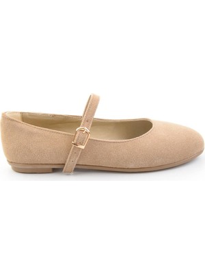 Bambi Toprak Süet  Kadın Babet K01140006572