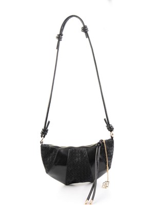 Bambi Siyah  Kadın Postacı Çanta C06257680471