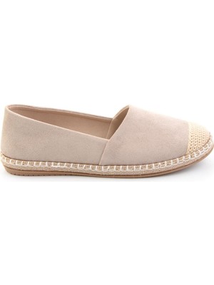 Bambi Vizon  Kadın Espadril K01125010271