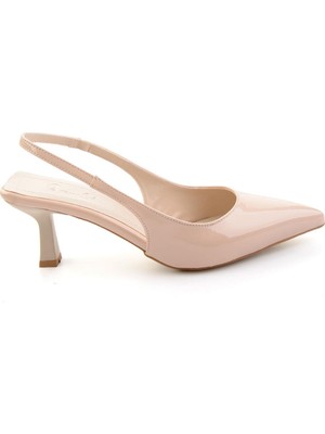 Bambi Nude  Kadın Klasik Topuklu Ayakkabı K01124006698