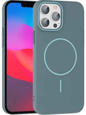 Uravas Store Iphone 15 Broş Magsafe Kapak - Turkuaz