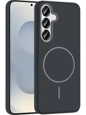 Uravas Store Galaxy S25 Broş Magsafe Kapak - Füme