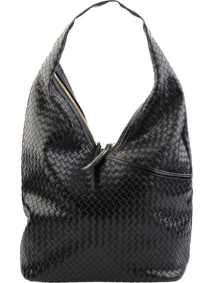 Bambi Siyah  Kadın Omuz Çantası C06257680516