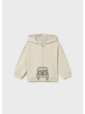 Mayoral 1-4 Yaş Arası Araba Fermuarlı Hırka - Bej