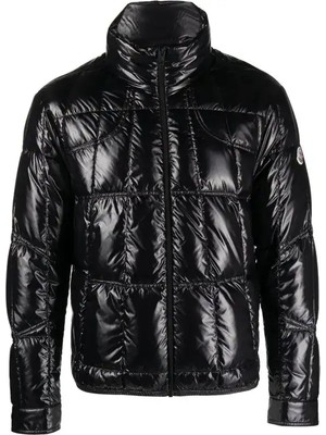 Moncler Parlak Kumaş Erkek Mont