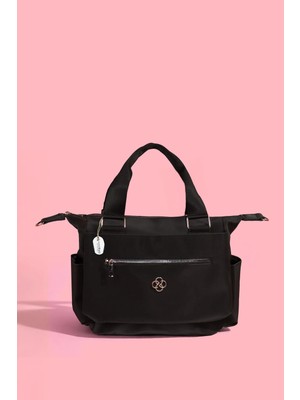 Westbag Kadın Saten Deri Fermuarlı Omuz Çantası