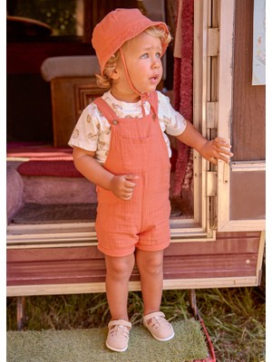 Mayoral 1-4 Yaş Arası Üçlü Tulum Takım - Turuncu