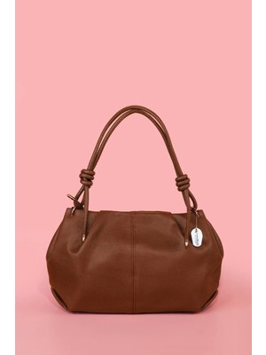 Westbag Kadın Dokulu Büzgülü Premium El ve Omuz Çantası