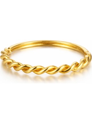 Kızılay Kuyumcusu 22 Ayar Altın Yüzük Sarmal Model 1.39GR YZK6215