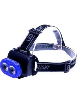 Uravas Store Çift Başlı Pilli Kafa Lambası WT-059