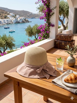 Şapkacımadam Kadın Hasır Bucket Şapka