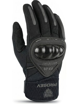 Prosev FX20 Neopren Kumaş Eldiven (Siyah)