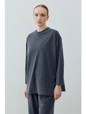 Merwishop Merwish Bambu Comfi Pantolonlu Takım 1805 Indigo