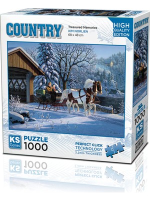 Ks Games Treadured Memories 1000 Parça Puzzle