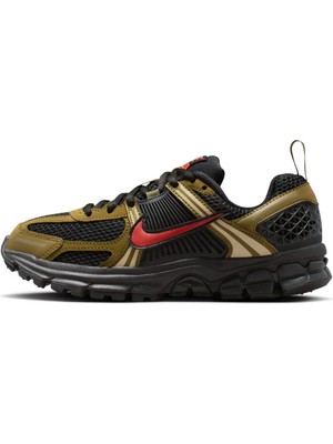 Nike Bowerman Zoom Vomero 5 Unisex Sneaker Hakiki Deri Reflektörlü Günlük Spor Ayakkabı Siyah
