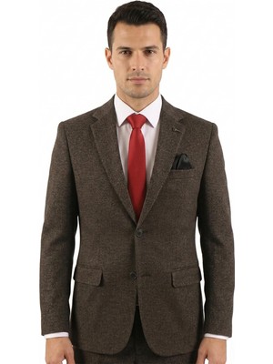 Piserro Tek Ceket Erkek Slim Fit