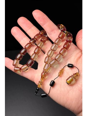 Tesbihkenti Bu Aşkı Çeken Bilir Özel Işçilik Ateş Kehribar Tesbih