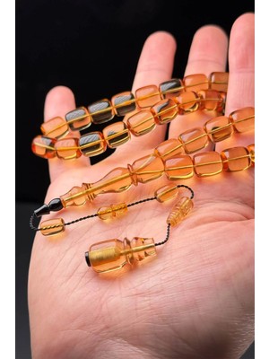 Tesbihkenti Bu Aşkı Çeken Bilir Özel Işçilik Ateş Kehribar Tesbih