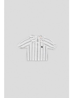 GB Baby Bg Store Kız Bebek Çizgili Bluz