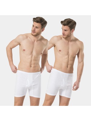 Türen Erkek Penye Arjantin Uzun Boxer 2'li Paket 114