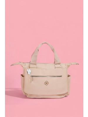 Westbag Kadın Saten Deri Fermuarlı Omuz Çantası