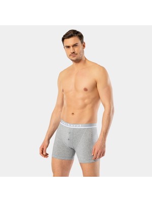 Cacharel Erkek Dügmeli Boxer 1313/GRI
