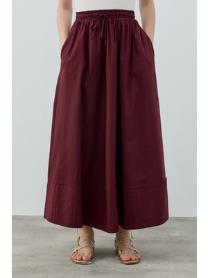 Merwish New Pop Etek 1631 Bordo