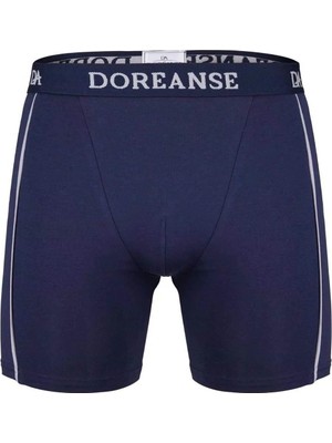 Doreanse Erkek Modal Çizgili Normal Paça Boxer 1780