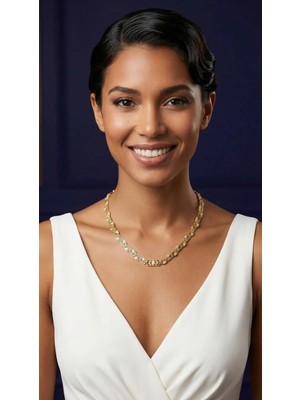 Theory Jewelry Sunray Gold Kolye