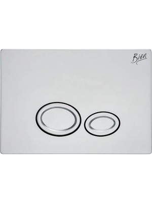 Bien - Çift Kademeli Mat Gri Rezervuar Kumanda Paneli - BN.GP23.00