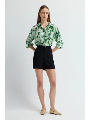 Love My Body Cepli Denim Şort Siyah 170L9867000