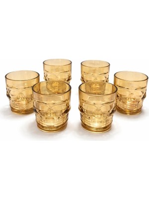 Buğz 6'lı Cam Kurukafa Bardak Seti ALK2161