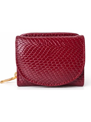 Ecrou Ay Kasa Minik El Çantası Bordo