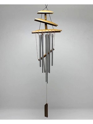 VeraGlobe Buğz Ahşap Rüzgar Çanı No:2