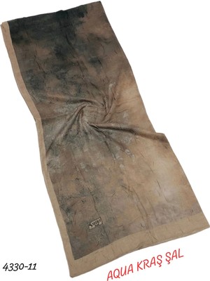 Sedef Desenli Bambu Aqua Kraş Şal Kaliteli