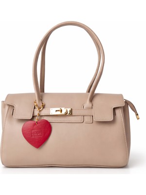 Moon Çanta Hero Omuz Çantası Krem