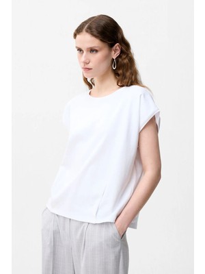 Adl Oversıze Bluz Beyaz 11546598000