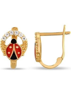 Şehrin Kuyumcusu Altın Çocuk Küpesi