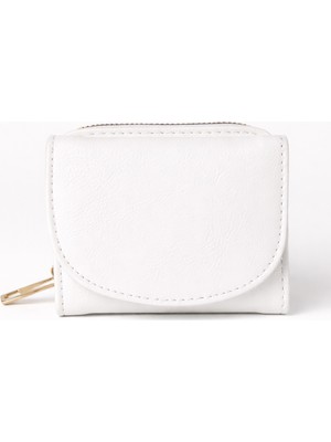 Ecrou Ay Kasa Minik El Çantası Beyaz