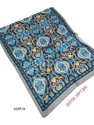 Sedef Dijital Soft Şal