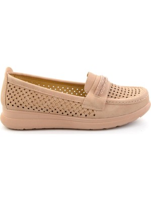 Bambi Nude  Kadın Loafer Ayakkabı K01536104537
