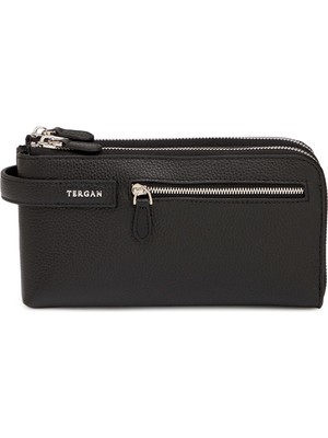 Tergan Siyah Hakiki Deri Erkek Portföy Çantası - S1PC00021564-A6F