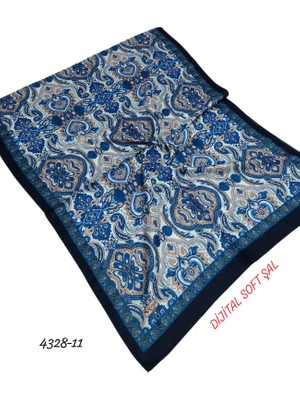 Sedef Dijital Soft Şal