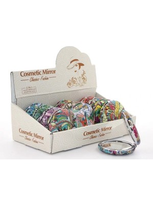 Uravas Store Yuvarlak Taşlı Ayna Kalın ALK1867