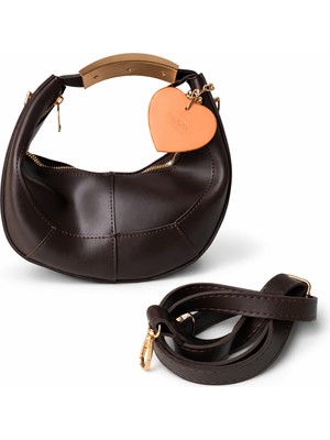 Moon Çanta Babyrella Omuz Çantası Acı Kahve