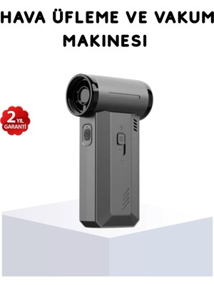 Asiltech 130000 Rpm Çok Fonksiyonlu Şarjlı Hava Üfleme ve Vakum Temizlik Cihazı