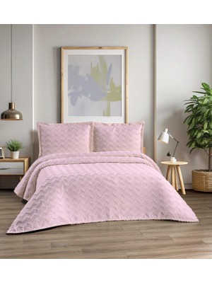 Zikzak Çift Kişilik Yatak Örtüsü