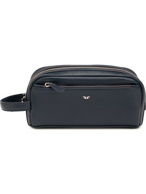 Tergan Lacivert Hakiki Deri Erkek Portföy Çantası - S1PC00021541-A38